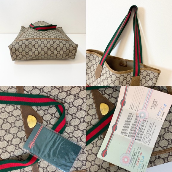 GUCCI PLUS Monogram ToTe Bag - Picture 4 of 9